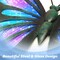 G128 Butterfly Metal Wall Art Decor | Blue and Purple Butterfly Indoor Outdoor Wall Art Hanging Decor for Bedroom, Living Room, Garden, Patio